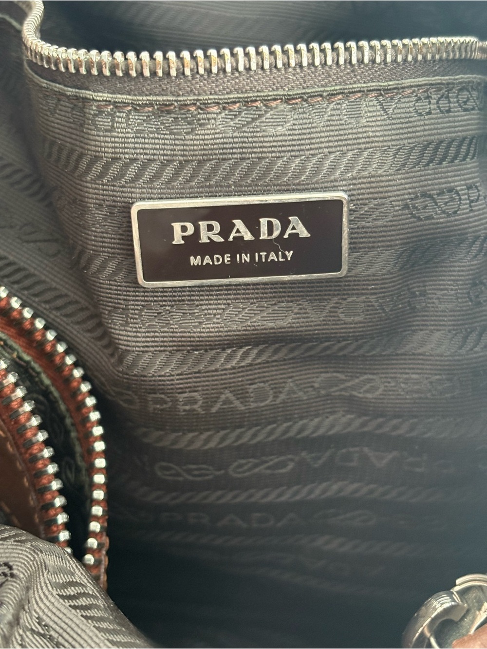Prada Vitello Daino Leather Shoulder Bag - Picture 9 of 12
